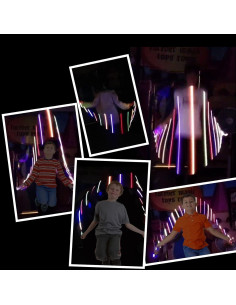 Cuerdas de Saltar LED YongnKids - Paquete de 2, 2.13m, Niños 2