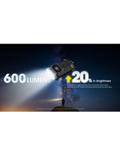 Linterna de Llavero Nitecore TINI 3 600 Lúmenes Recargable USB-C 2