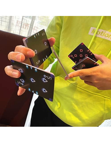 Baraja de Cartas Black Knight - Póker Ciberpunk 56 Piezas