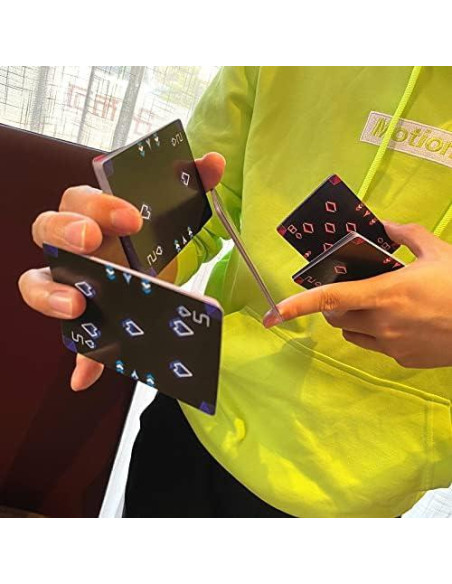 Baraja de Cartas Black Knight - Póker Ciberpunk 56 Piezas