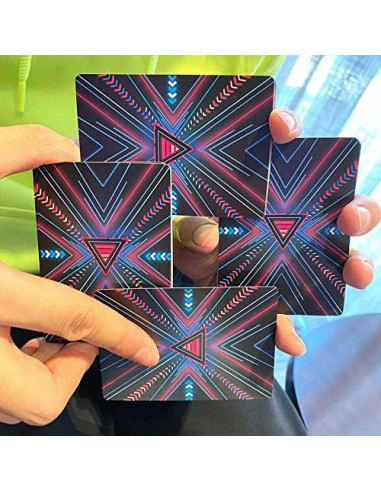 Baraja de Cartas Black Knight - Póker Ciberpunk 56 Piezas