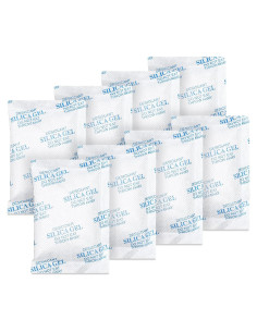 Absorbentes de Humedad Gel de Sílice 20G - 45 Paquetes Premium
