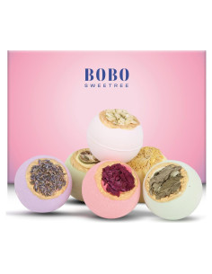 Set de 6 Bombas de Baño de Lujo BoBoSweeTree - Autocuidado Floral