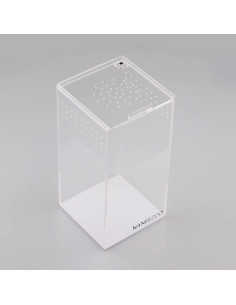 Terrario Acrílico Magnético NANEEZOO 10.16x10.16x20.32 cm 2