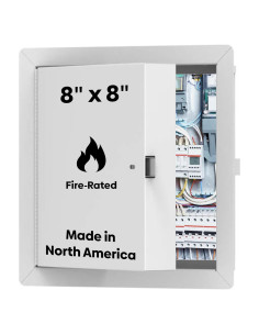 Puerta de Acceso Aislada 20-gauge BA-FRI 20x20 cm Blanca