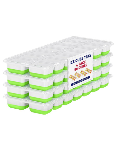 Bandeja de Hielo CKE Esenciales de Cocina Acogedora 4 Piezas