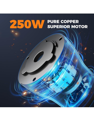 Desgarrador de Pollo Eléctrico Furnovo 250W 2L Acero Inoxidable