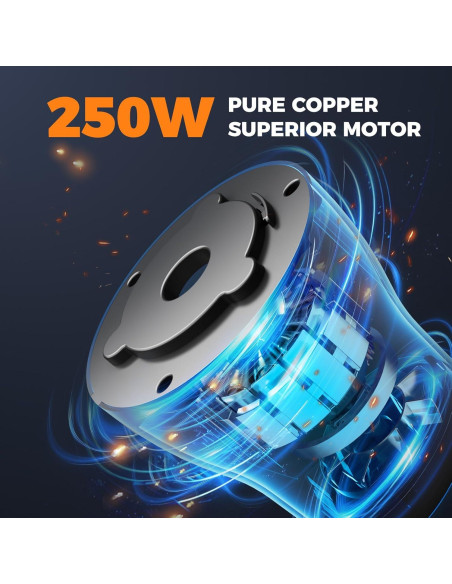 Desgarrador de Pollo Eléctrico Furnovo 250W 2L Acero Inoxidable