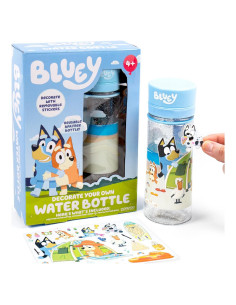 Botella de Agua Reutilizable Bluey 400 ml con Stickers