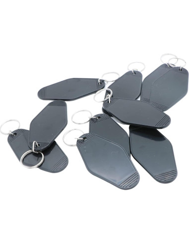 10 Llaveros Vintage en Blanco para Hotel Nwsrayu 8.89x4.45cm