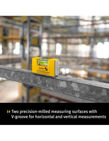 Nivel de Burbuja Magnético STABILA Pocket Pro 7cm