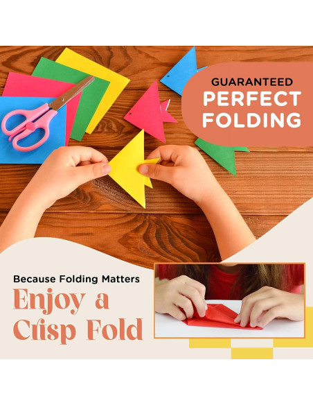 Papel Origami Doble Cara Home Pro Shop 1100 Hojas 15x15 cm