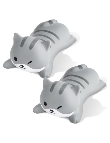 Soporte de Muñeca Ergonómico Kanayu para Ratón Gato 2 Pcs
