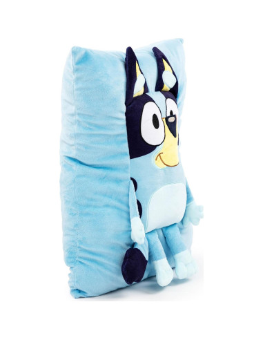 Almohada de Abrazo Bluey - Decorativa de Microfibra 38 cm
