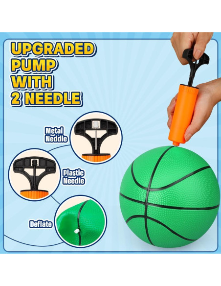 Balón de Baloncesto Suave LNCOJOLM 21.8 cm para Niños