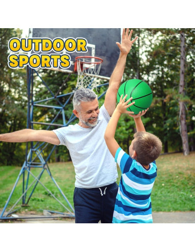 Balón de Baloncesto Suave LNCOJOLM 21.8 cm para Niños