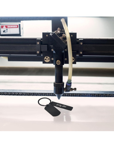 30 Etiquetas de Llave Grabables Gisafai en Acero Inoxidable