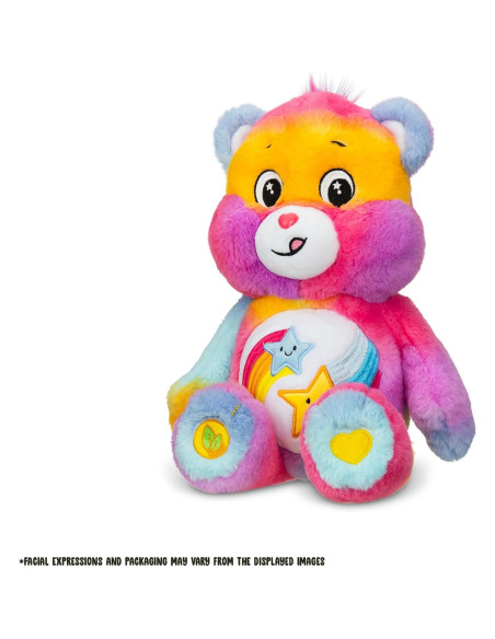 Peluche Care Bears Atrévete a Cuidar 35.56 cm - Suave y Colorido