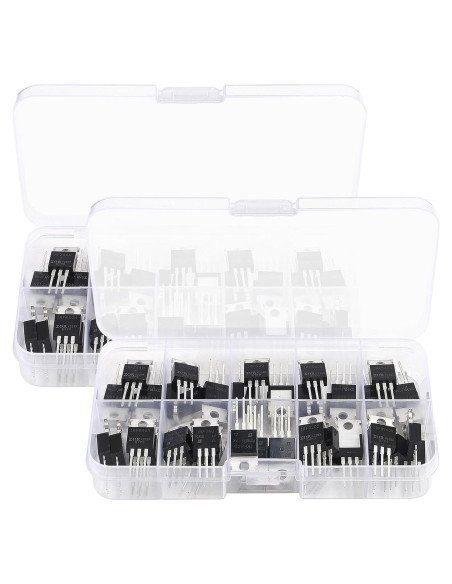 Kit de 100 Transistores MOSFET N y P Canal ACEIRMC