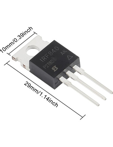 Kit de 100 Transistores MOSFET N y P Canal ACEIRMC