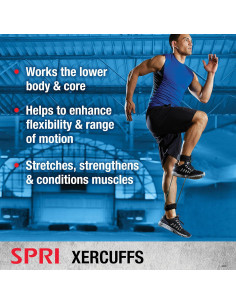 Banda de Resistencia para Piernas SPRI Xercuff Roja Media 2