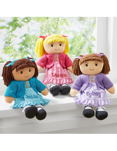 Muñeca de trapo personalizada Let's Make Memories 38 cm