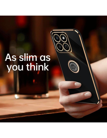 Funda TPU Slim para Huawei Honor X7C/200 con Cristal Templado Funda TPU Slim para Huawei Honor X7C/200 con Cristal Templado