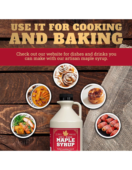 Jarabe de Arce Puro Grado A Oscuro 946 ml Lincoln County