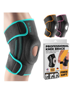 Rodillera DR. BRACE Elite con Estabilizadores y Gel - Pequeño