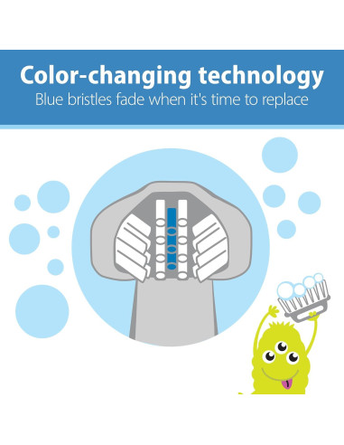 Cepillo de Dientes Dr. Brown's ToothScrubber Niños Verde 1-4 Años