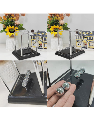 Péndulo de Newton BEWITU con 5 Bolas - Juguete Educativo