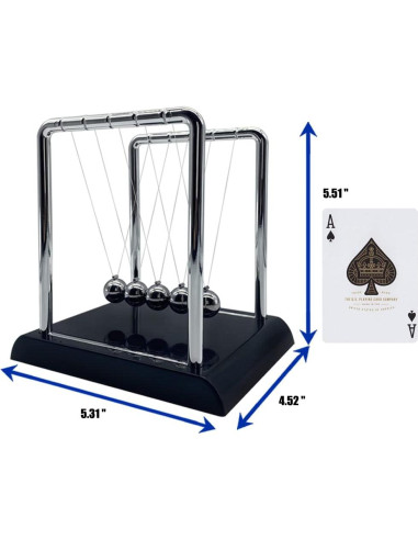 Péndulo de Newton BEWITU con 5 Bolas - Juguete Educativo