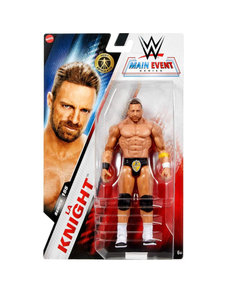 Figura de Acción Mattel WWE LA Knight 15 cm Coleccionable