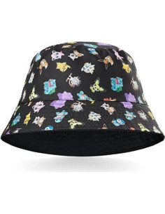 Gorra y Sombrero de Cubo Pokemon Niños Pikachu UV 100% 2