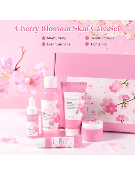 Juego de Cuidado de Piel Sakura 5 Piezas para Adolescentes