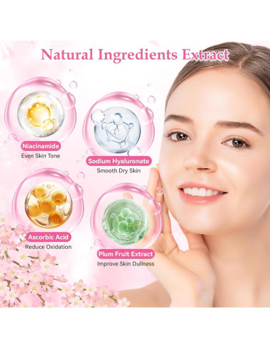 Juego de Cuidado de Piel Sakura 5 Piezas para Adolescentes