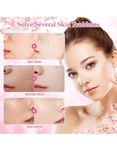 Juego de Cuidado de Piel Sakura 5 Piezas para Adolescentes