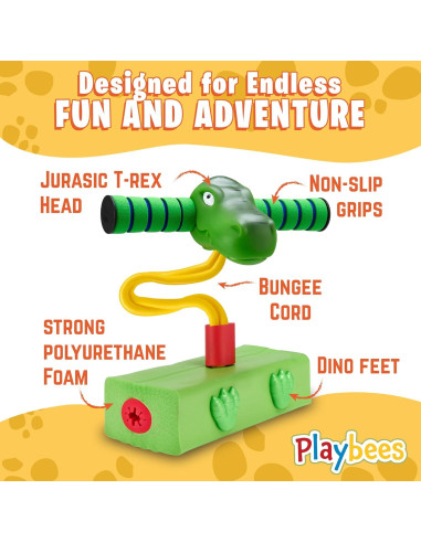 Saltador de Espuma Pogo T-Rex para Niños 3 a 7 Años