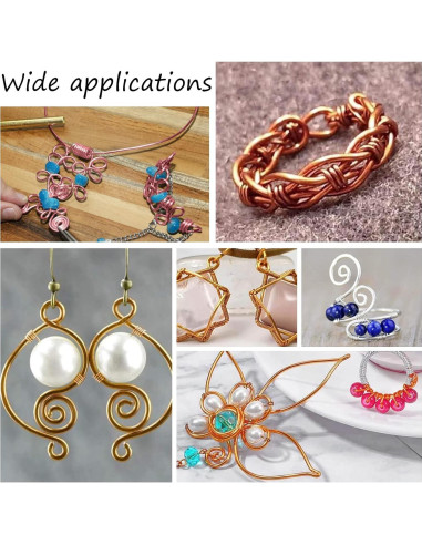 Alambre de Manualidades BENECREAT 3mm 16.76m Negro Flexible