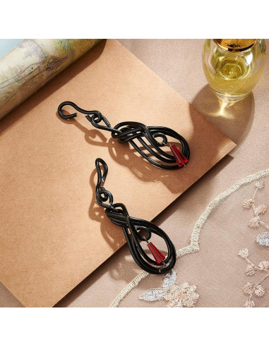 Alambre de Manualidades BENECREAT 3mm 16.76m Negro Flexible