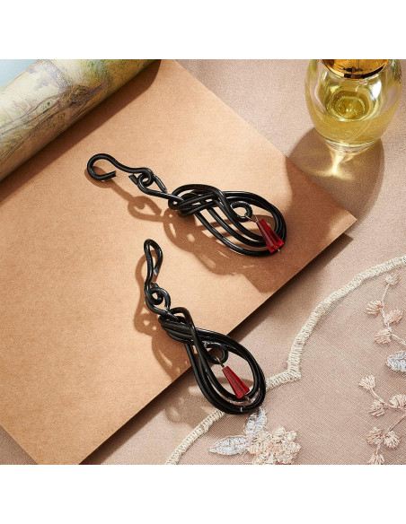 Alambre de Manualidades BENECREAT 3mm 16.76m Negro Flexible