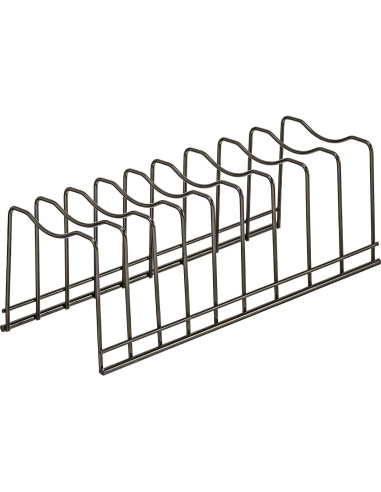 Organizador de Tapas de Olla Y.Z.Bros Acero Inoxidable 10.9x30.2cm