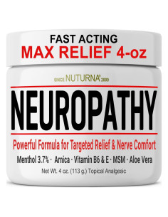 Crema Alivio Nervios Nuturna 85 g - Sin Parabenos, Natural