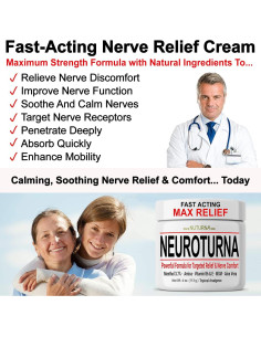 Crema Alivio Nervios Nuturna 85 g - Sin Parabenos, Natural 2