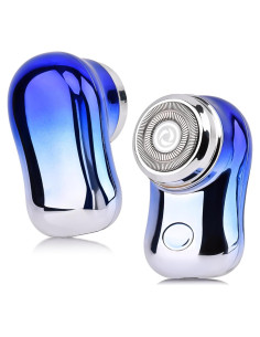 Mini Afeitadora Eléctrica Portátil JIANWEI HA08283 Azul