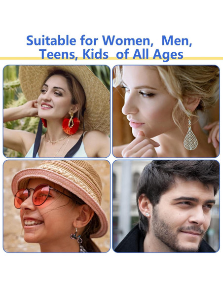 Kit de Perforación de Orejas Evatage 30 Piezas con Aretes Kit de Perforación de Orejas Evatage 30 Piezas con Aretes