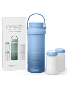 Enfriador Portátil de Leche Materna Momcozy 22oz Azul