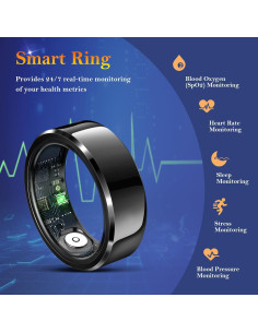 Anillo Inteligente Delcast - Monitoreo de Salud y Sueño 2