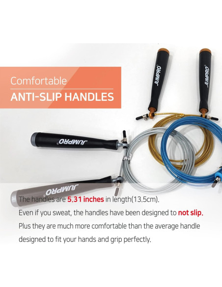 Cuerda de Salto KSY S700 Ajustable para Fitness y Boxeo