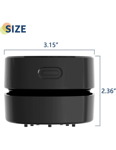 Mini Aspiradora de Escritorio Pest Reject Pro Inalámbrica USB